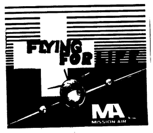 FLYING FOR LIFE MA MISSION AIR logo