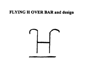 FLYING H OVER BAR logo