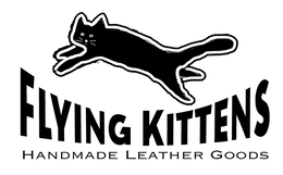 FLYING KITTENS HANDMADE LEATHER GOODS logo