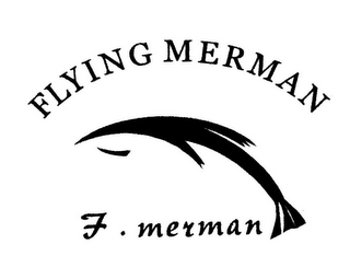 FLYING MERMAN F. MERMAN logo