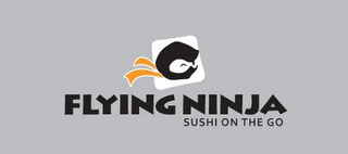 FLYING NINJA SUSHI ON THE GO logo