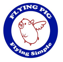 FLYING PIG FLYING SIMPLE logo