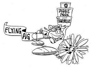 FLYING PIG PIGGIE PARK BARBEQUE logo