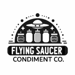 FLYING SAUCER CONDIMENT CO. logo