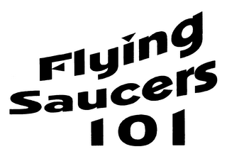 FLYING SAUCERS 101 logo