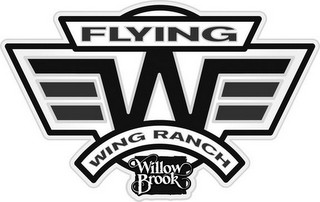 FLYING W WING RANCH WILLOW BROOK logo
