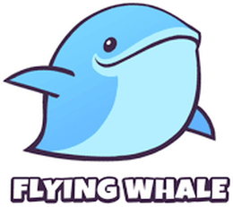 FLYING WHALE logo