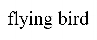 FLYING BIRD logo