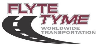 FLYTE TYME WORLDWIDE TRANSPORTATION logo