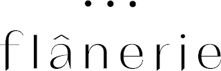 FLÂNERIE logo