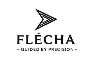 FLÉCHA - GUIDED BY PRECISION - logo