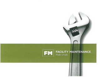 FM FACILITY MAINTENANCE MADE SIMPLE. logo