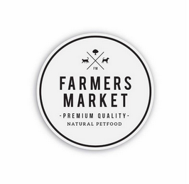 FM FARMERS MARKET PREMIUM QUALITY NATURAL PETFOOD logo