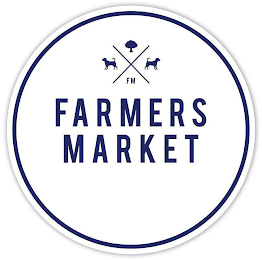 FM FARMERS MARKET X logo