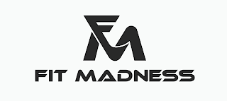 FM FIT MADNESS logo