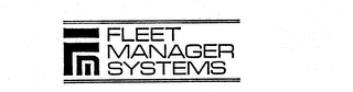 FM FLEET MANAGER SYSTEMS logo