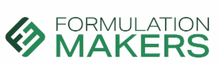FM FORMULATION MAKERS logo