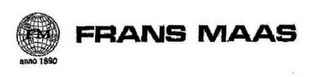 FM FRANS MAAS  ANNO 1890 logo