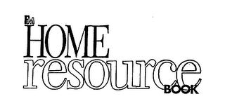 FM HOME RESOURCE BOOK logo