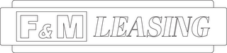 F&M LEASING logo