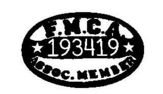 F.M.C.A. 193419 ASSOC. MEMBER logo