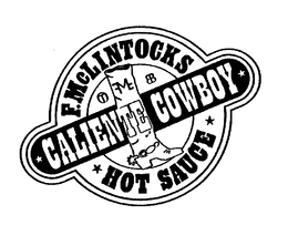 F.MCLINTOCKS CALIENTE COWBOY HOT SAUCE logo