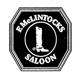 F.MCLINTOCKS SALOON logo
