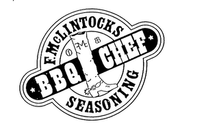 F.MCLINTOCKS SEASONING BBQ CHEF logo