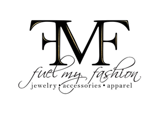 FMF FUEL MY FASHION JEWELRY ACCESSORIES APPAREL logo