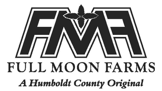 FMF FULL MOON FARMS A HUMBOLDT COUNTY ORIGINAL logo