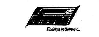 FMI FINDING A BETTER WAY... logo