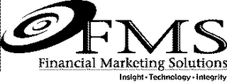 FMS FINANCIAL MARKETING SOLUTIONS INSIGHT TECHNOLOGY INTEGRITY logo
