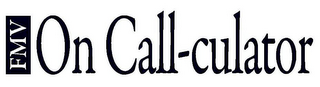 FMV ON CALL-CULATOR logo