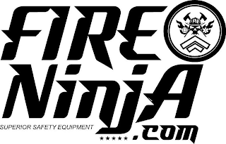 FN FIRE NINJA .COM SUPERIOR SAFETY EQUIPMENT logo
