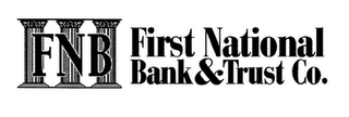 FNB FIRST NATIONAL BANK & TRUST CO. logo