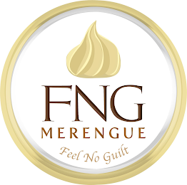 FNG MERENGUE FEEL NO GUILT logo