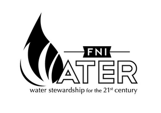 FNI WATER WATER STEWARDSHIP FOR THE 21ST CENTURY logo