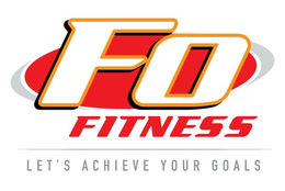 FO FITNESS, LET'S ACHIEVE YOUR GOALS logo