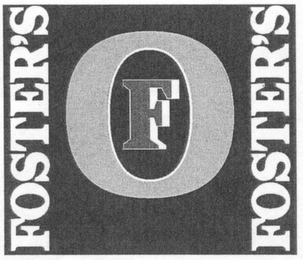 FO FOSTER'S logo