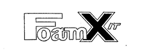FOAM X IT logo