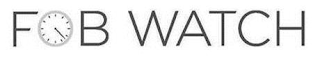 FOB WATCH logo