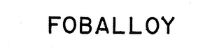 FOBALLOY logo