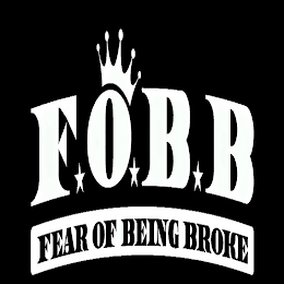 FOBB FEAR OF BEING BROKE logo