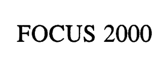 FOCUS 2000 logo