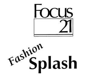 FOCUS 21 FASHION SPLASH logo