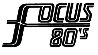 FOCUS 80'S logo