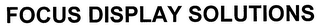 FOCUS DISPLAY SOLUTIONS logo
