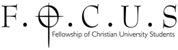 F.O.C.U.S FELLOWSHIP OF CHRISTIAN UNIVERSITY STUDENTS logo