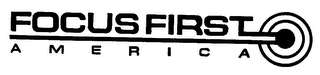 FOCUS FIRST AMERICA logo