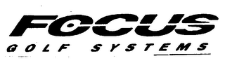 FOCUS GOLF SYSTEMS logo